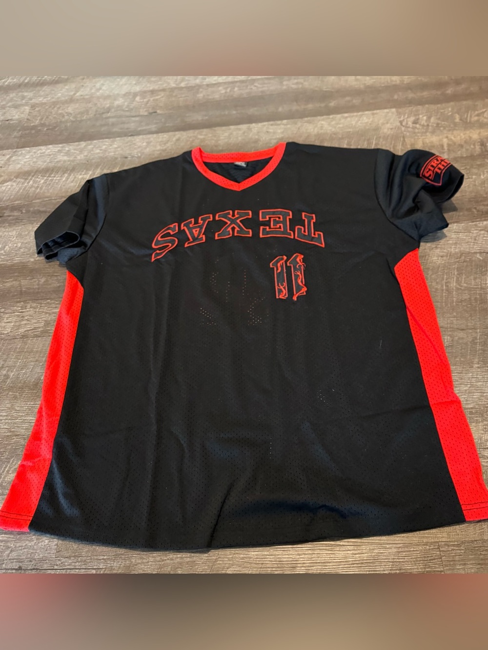 Limited-Edition Texas Rangers Stranger Things Night Baseball Jersey